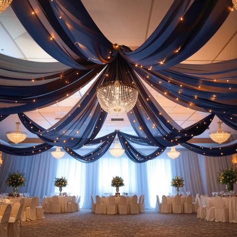 PRICES MAY VARY. 💡 6-Pack Ceiling Drapes for Weddings: 6 panels black ceiling drapes for weddings, each ceiling draping fabric measure for 5 feet width x 10 feet length. Come with curtains light string, turn any empty room into a party-ready venue is to decorate with beautiful, flowy layers of floor to ceiling drapes! 💡 Wedding Ceiling Drapes: Made of WRINKLE FREE premium sheer tulle fabric, best fabric for ceiling draping, adding a very special ambiance, mood, feel, design and tone to the spa Ceiling Drapes Wedding, Drapes For Wedding, Ceiling Drapes, Party Arch, Arch Decoration, Black Ceiling, Wedding Ceremony, Arch, Birthday Party