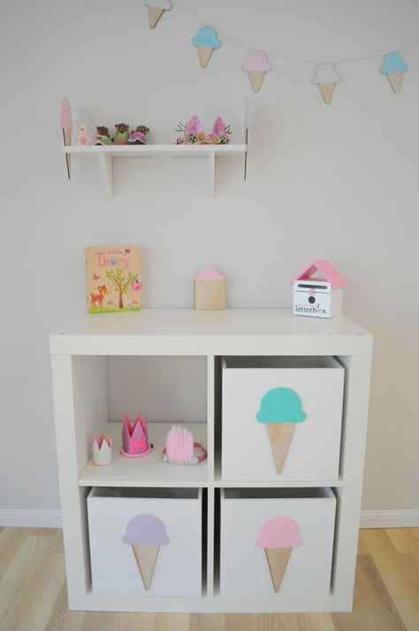 Ice Cream Room, Ice Cream Bedroom, Ice Cream Toy, Cream Bedroom, Cream Room, Pastel Nursery, Pastel Room, Girls Nursery, Teen Room Decor