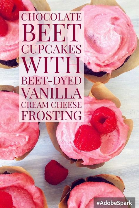 Small Batch Chocolate Beet Cupcakes with Pink Cream Cheese Frosting – Baked Greens Best Birthday Cupcakes, Beet Cupcakes, Small Batch Cupcakes, Cupcakes Pink, Vanilla Cream Cheese Frosting, Custom Cupcake Toppers, Cupcakes With Cream Cheese Frosting, How To Make Frosting, Holiday Cupcakes