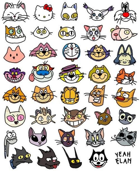 How Well Do You Know Your Cartoon Cats? - Cheezburger Kid Vs Cat, Kliban Cat, Cartoon Cats, Funny Cartoon Pictures, Image Chat, Cartoon Photo, Famous Cartoons, Cartoon Tattoos, Cat Character