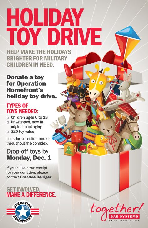 Toy Drive poster Toy Drive Box Ideas, Christmas Toy Drive Flyer, Toy Drive Flyer, Donation Poster, Christmas Toy Drive, Box Ideas For Kids, Toy Donation, Drive Poster, Toy Drive