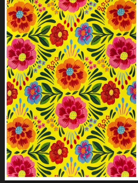 Mexican Embroidery Designs, Mexican Colors, Background Ppt, Mexican Pattern, Mexican Flowers, Mexican Embroidery, Folk Art Flowers, Mexican Designs, Truck Art