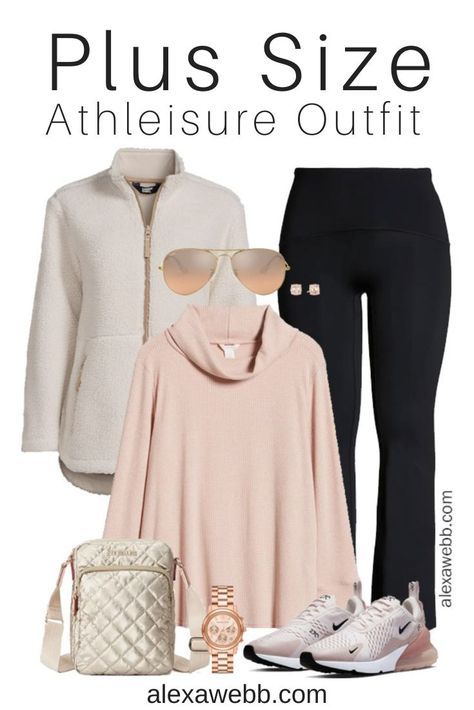 Gym Outfits For Women Midsize, Gym Clothes Women Plus Size, Edgy Feminine Outfits, Plus Size Gym Outfits, Plus Size Athleisure Outfits, Outfit Informal, 2022 Outfits, Alexa Webb, Athleisure Outfit