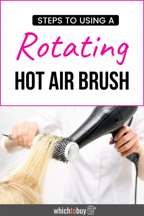 If you want to give your hair a nice style, then it is important for you to know how to use a rotating hot air brush. #hotairbrush Best Morphe Brushes, Rotating Hair Brush, Best Hair Brush, Vegan Makeup Brushes, Hot Air Brush, Best Makeup Brushes, Best Brushes, Highlighter Brush, Dry Brush