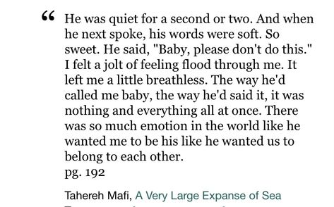 A Very Large Expanse Of Sea, An Emotion Of Great Delight, The Cheerleaders, Book Excerpts, Everything All At Once, Tahereh Mafi, The Obsession, My Library, Sea And Ocean