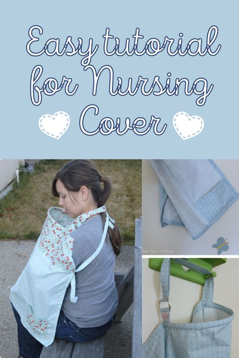 Make your own diy nursing cover with this easy tutorial. It only takes 1 yard of fabric! Great sewing project to get your feet wet sewing! Nursing Cover Pattern, Diy Nursing, Projek Menjahit, Nursing Covers, Sewing For Babies, Breastfeeding Cover, Sewing For Baby, Baby Sewing Projects, Baby Projects