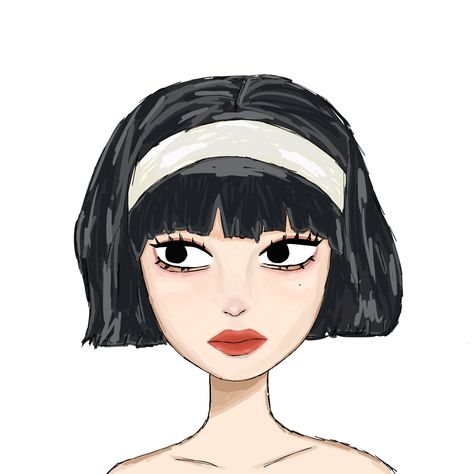 Hairstyle Cartoon, Bangs Anime, Bangs Hairstyle, Cartoon Pfp, Short Bangs, Matching Profile, Cartoon Profile, Cartoon Profile Pictures, Girls Cartoon