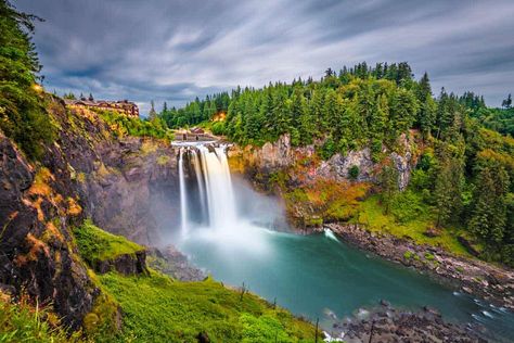 9 Best Things to Do in Cannon Beach & Seaside, Oregon - Trip Memos Snoqualmie Falls, Waterfall Hikes, Scenic Byway, Washington State, Pacific Northwest, Vacation Spots, Day Trip, Cool Places To Visit, Day Trips