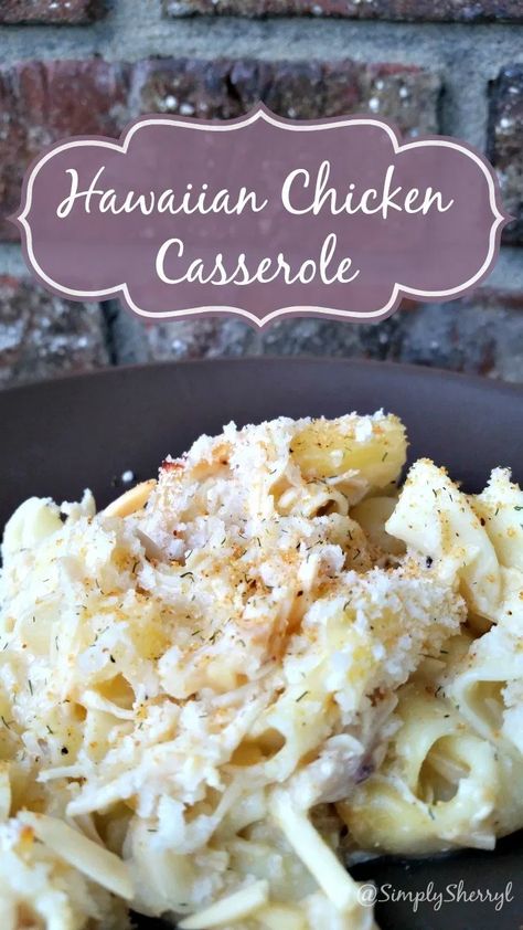 Hawaiian Chicken Casserole is a super quick, super casserole for those nights when you are in a hurry. Chicken Casserole Dinners, Hawaiian Chicken, Chicken Main Dishes, Hawaiian Food, Easy Casserole Recipes, Chicken Recipes Casserole, Easy Casserole, Chicken Casserole, Cream Of Chicken Soup