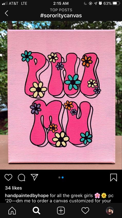 Phi Mu Canvas Ideas, Canvas Sorority Painting, Taylor Swift Sorority Canvas, Big Little Paintings Canvases, Phi Mu Canvas Painting, Sorority Poster Ideas, Aephi Canvas, Cute Sorority Canvas, Phi Mu Paintings