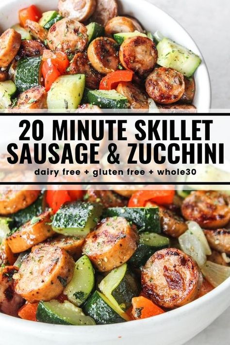 Zucchini Peppers And Onions, Dinners Recipes, Dried Basil, Pasti Sani, One Pot Dinners, Resep Diet, God Mad, Health Dinner, Health Dinner Recipes