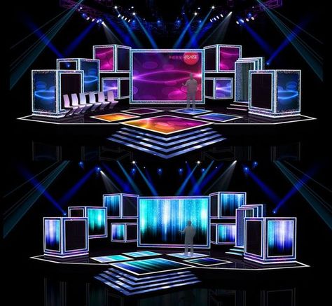 If my concept was more modern-based, this would be quite good, however, my concept doesn't suit this type of staging. Sitemap Design, Conference Stage, Stage Backdrops, Bühnen Design, Concert Stage Design, Tv Set Design, Stage Designer, Stage Set Design, Church Stage Design