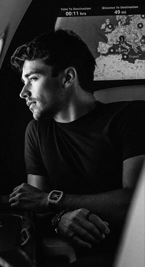 Charles Leclerc Black And White, Prince Of Monaco, Popular People, F1 Racing, The Perfect Guy, Charles Leclerc, F1 Drivers, Dream Guy, Bearded Men