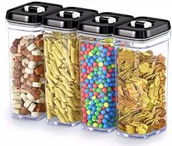 50 Must-Have RV Kitchen Accessories For Full Time RV Living Dehydrating Food Storage, Food Canisters, Airtight Storage, Plastic Food Containers, Food Storage Container Set, Kitchen Containers, Airtight Food Storage, Plastic Container Storage, Pantry Labels