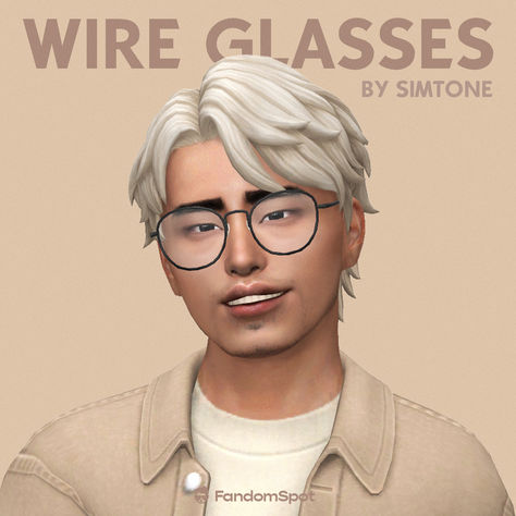 Find these Wire Glasses as # 4 in our list of Maxis Match Glasses CC Maxis Match Glasses Sims 4, Sims 4 Cc Clear Glasses, Sims 4 Mm Glasses, Sims 4 Cc Men Glasses, Sims 4 Cc Round Glasses, Glasses Sims 4 Cc Maxis Match, Maxis Match Glasses, Sims4 Glasses Cc, Ts4 Glasses Cc