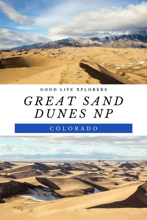 Colorado Scenery, Oatmeal Waffles, Travel Colorado, Great Sand Dunes National Park, Southern Colorado, Colorado Trip, Great Sand Dunes, Sand Dunes National Park, Colorado Adventures