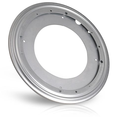 PRICES MAY VARY. 【Heavy Duty & High Qulity】-Made of durable iron metal, through galvanization, perfect rust and corrosion resistance. 6.3/16 inches thick, sturdy enough, with a load-bearing capacity of more than 1000lbs, it is an ideal lazy susan turntable hardware for rotating projects. 【Smooth Rotation & No Noise】-The round lazy susan ball bearing is 12 inches and adopts a circular groove design with a sufficient number of balls inside to maximize stability while ensuring 360-degree flexible r Lazy Susan Hardware, Lazy Susan Turntable, Makeup Holder, Musical Box, Kitchen Storage Rack, Swivel Office Chair, Drawer Hardware, Lazy Susan, Work Table