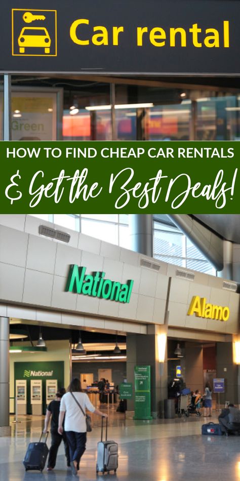 The Best Deals on Car Rentals! How to get the best deals when renting a car! Here's what you need to know when you are renting a car or traveling! #passion4savings #savingmoney #carrentals #tips #ideas Rental Car Hacks, Disney Website, California Trip, Places To Rent, Budget Tips, Car Rentals, Grocery Budgeting, Free Living, Cheap Cars