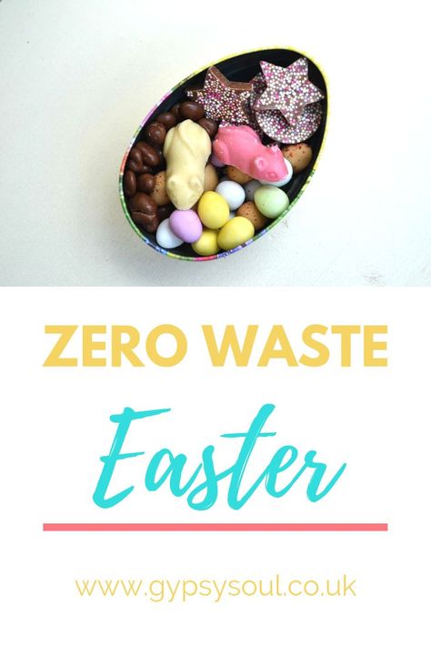 how to have a zero waste Easter #ZeroWaste #ZeroWasteEaster #Easter Eco Friendly Easter, Zero Waste Holiday, Zero Waste Products, Chocolate Covered Raisins, Conscious Consumption, Recycling Information, Easter Basket Stuffers, Plastic Free Living, Zero Waste Gifts