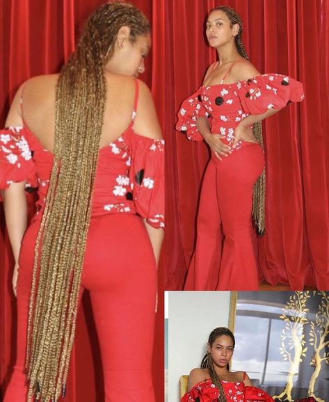 Beyoncé with braids Beyoncé With Braids, Beyonce With Braids, Beyoncé Cornrows, Beyoncé Braids, Beyonce Lemonade Braids, Beyonce Photoshoot, Beyonce Braids, Black Hair Video, Back Braid