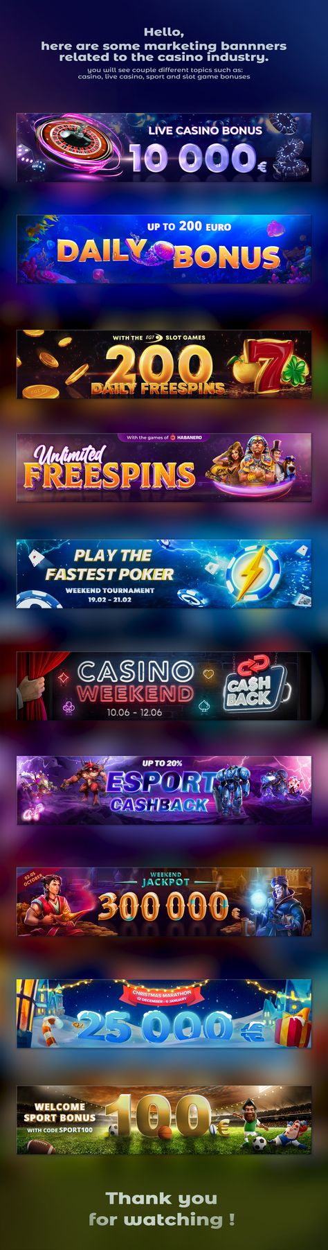 Slot & Casino Banners on Behance Design Ops, Casino Poster, Casino Design, Item Reference, Jackpot Casino, Casino Promotion, Casino Slot Games, Casino Night Party, Gaming Banner