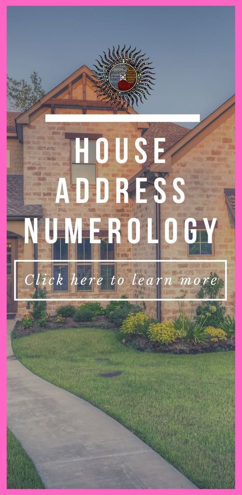 House Number Ideas Single Digit, Numerology For Home, House Number Meanings, House Numerology Numbers, Street Numbers On House, Address Numbers On House, Numerology Number 11, Chaldean Numerology, House Numerology