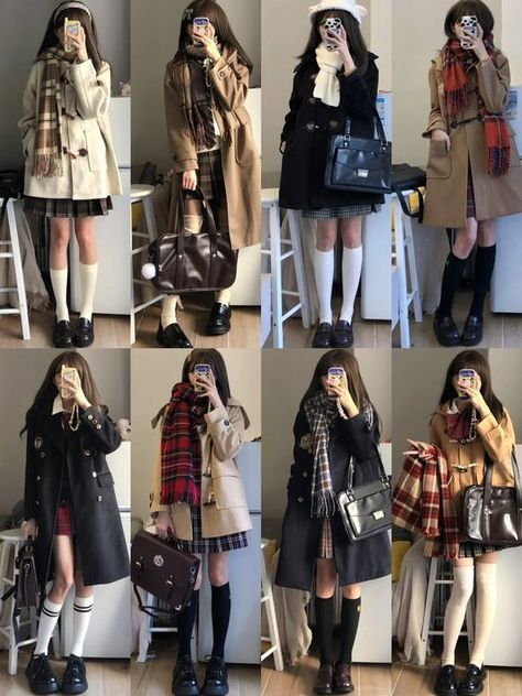 Academia Aesthetic Outfit, Cute Shopping, Fashion Kawaii, Girl Fashion Style, Cute Anime, Really Cute Outfits, 가을 패션, Kawaii Clothes, Asian Style