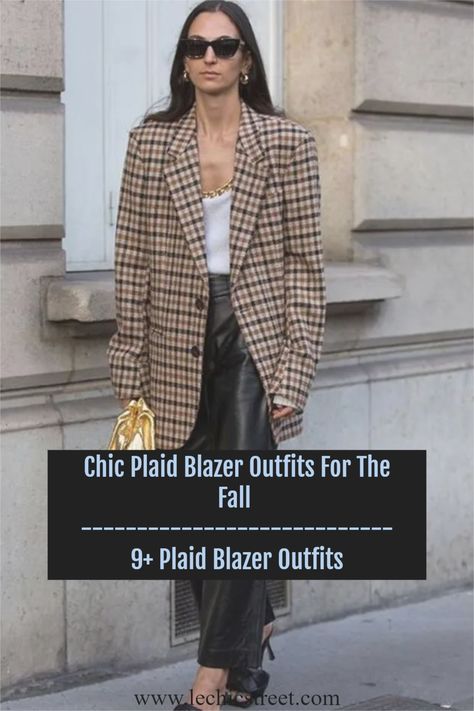 plaid blazer outfit, plaid blazer outfits, plaid blazer outfit women, plaid blazer outfit casual Green Checkered Blazer Outfit, Fall Blazer Outfits 2024, Tartan Blazer Outfit, Plaid Blazer Outfits, Plaid Blazer Outfit Women, Checkered Blazer Outfit, Jeans Blazer Outfit, Plaid Blazer Outfit, Chic Fall Outfit