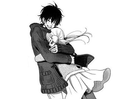 Anime Couples Hugging, Shizuku Mizutani, Photo Manga, Anime Reference, My Little Monster, Manga Couple, Art Manga, Manga Couples, Manga Love