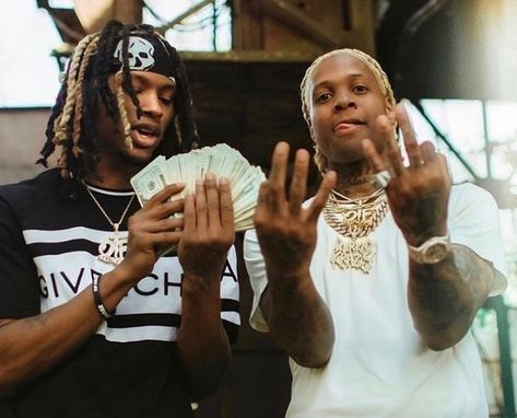 Lil Durk And King Von Wallpaper, Lil Durk And King Von, Lil Durk King Von Wallpaper, King Von Lil Durk, Beyonce Photoshoot, Rap Music Hip Hop, Rap Singers, King Pic, Juice Rapper