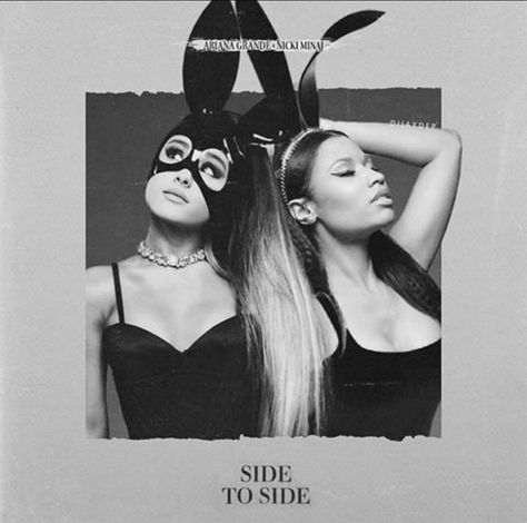 Nicki Minaj Album Cover, Ariana Grande Side To Side, Side To Side Ariana, Nicki Minaj Album, Ariana Grande Album Cover, Ariana Grande Album, Ariana Grande Songs, Ariana Grande Dangerous Woman, Ariana Grande Wallpaper