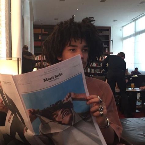 #boys Lee Jordan, Luka Sabbat, Harry Potter, Jordan, Magazine, Reading