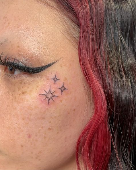 Under-eye tattoos are pretty intense. They're not just any tattoo because everyone can see them all the time, right under your eye. People get them fo... Eyelid Tattoo, Under Eye Tattoo, Teardrop Tattoo, Any Tattoo, Barcode Tattoo, Eye Tattoos, Common Tattoos, 100 Tattoo, Bear Tattoos