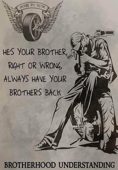 Biker Quotes Inspiration, Brotherhood Quotes, Rider Quotes, Meaningful Word Tattoos, Badass Drawings, Custom Scrambler, Motorcycle Artwork, Riding Quotes, Bike Quotes