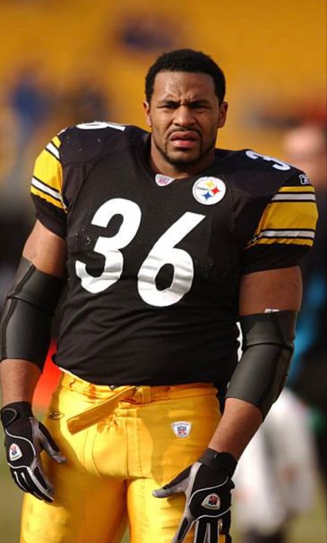 Pittsburgh Steelers Players, Nfl Highlights, Jerome Bettis, Rams Football, Pittsburg Steelers, Pittsburgh Steelers Football, Football Legends, Steeler Nation, Steelers Football