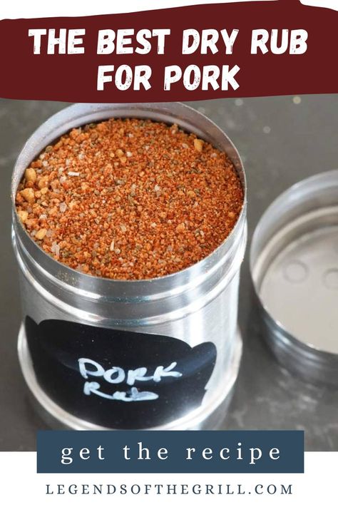 Dry Rub For Pork Roast, Dry Rub For Pork Shoulder, Mustard Rub For Pork, Pork Roast Rub Recipe, Pork Loin Rub For Smoker, Seasoning For Pork Roast, Pork Rub For Pulled Pork, Pulled Pork Seasoning Dry Rubs, Pork Rub Recipe Dry