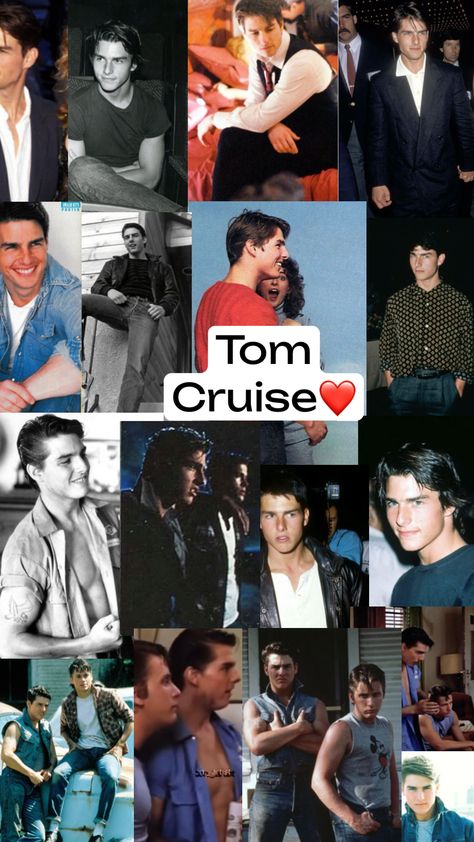 Tom Cruise Tom Cruise 80s, 80s Wallpaper, Tom Cruise, Classic Movies, Actors & Actresses, The Outsiders, Actresses, Actors, Classic Films