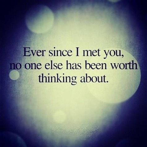 Can't stop thinking about you. Every day i wake up even when i sleep i think about you ..Even when we get mad at each other your always on my mind .. there doesn't go a second that I dont think of you I Only See You, Under Your Spell, Girlfriend Quotes, A Course In Miracles, Cute Couple Quotes, Life Quotes Love, I Love You Quotes, The Perfect Guy