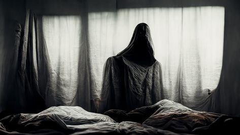 Old Hags | Symptoms & Protection From Attack Old Hag Syndrome, Ghost Hunting Equipment, Night Terrors, Alien Figure, Paranormal Stories, Spirit Ghost, Old Hag, Alien Encounters, Night Terror