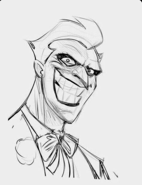 Art Du Joker, Joker Sketch, Batman Art Drawing, Dc Comics Joker, Batman Sketch, Comic Art Sketch, Joker Drawings, Batman Drawing, Batman Stuff