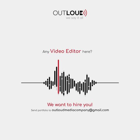 Hiring Video Editor, Video Editor, Portfolio