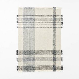 8' X 10' : Area Rugs : Target Black And White Plaid Rug, Plaid Outdoor Rug, Plaid Rug Living Room, Plaid Rugs, Studio Mcgee Home, Extra Wide Dresser, Plaid Area Rug, Mcgee Home, Shea Mcgee