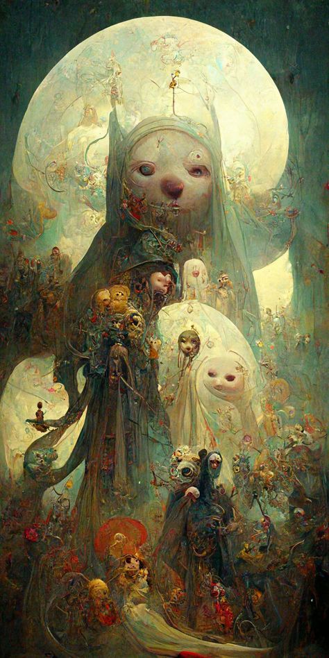 (20) Andrei (@Riabovitchev) / Twitter Daniel Merriam, Cosmic Horror, Amazing Paintings, Illustration Art Drawing, Art Dark, Eclectic Art, Creepy Art, Fantastic Art, Fantasy Landscape