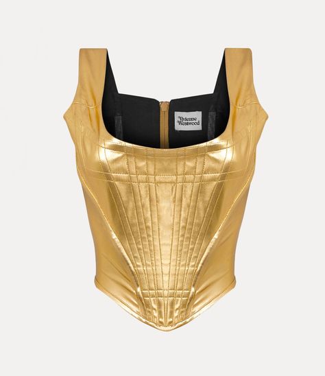 Classic Corset Gold Corset, Lizzie Hearts, Leather Crop Top, Denim Corset, Women Corset, Corset Style, Classic Gold, Stage Outfits, Corsets