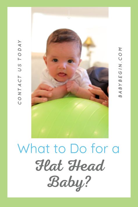 With the prevalence of babies sleeping on their backs to prevent SIDS, more parents are noticing that they have what appears to be a flat head baby. But sleeping on their backs is not the only reason that babies develop a flat head. The newborn head shape is flexible to accommodate their rapidly growing brains, so it’s easy for an infant to become a flat head baby if he or she spends a great deal of time in various carriers. All of these conveniences can give an infant Flat Head Syndrome. Flat Head Baby, Flat Head Syndrome, Baby Reading, He Or She, Baby Health, Head Shapes, Tummy Time, Flat Head, Physical Therapy