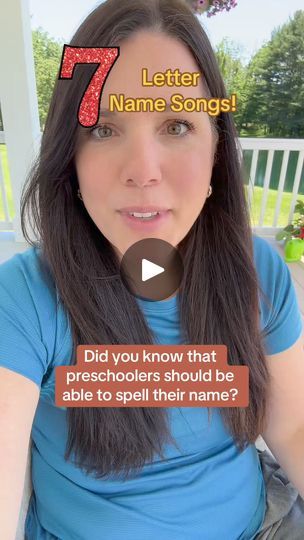 408K views · 7.5K reactions | Seven-Letter Name Songs: Customizing Classics! 🎵👧👦 In this video, I share how we make learning names fun and musical in our classroom! Each year, we create songs for names by adapting popular children's tunes, incorporating our students' names into the melodies. This approach not only personalizes the learning experience but also enhances name recognition and phonetic familiarity. If your child's name has seven letters, you can easily fit it into one of these catchy tunes and sing it frequently to boost memory and engagement. Interested in songs for names up to 11 letters? Visit preschoolvibes.com to access the full set and bring a musical twist to your classroom learning! | Preschool Vibes Name Songs For Preschool, Name Songs For Kindergarten, Name Spelling Songs Preschool, Kindergarten Songs And Chants Classroom Management, Kindergarten Classroom Management Songs, Preschool Name Recognition, Name Songs, Preschool Names, Boost Memory