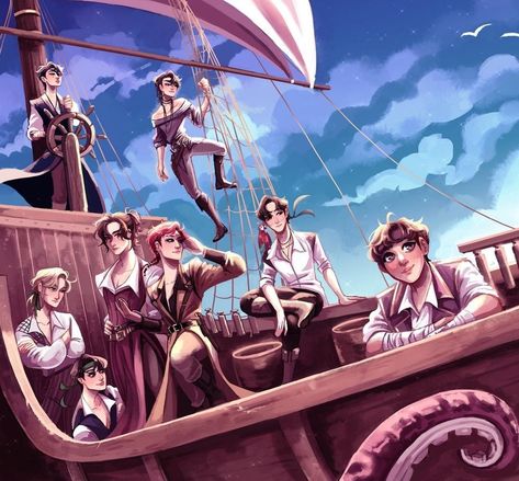 Ateez Pirates Fanart, Ateez Mermaid Fanart, Ateez As Pirates, Ateez Lore Fanart, Chess Pieces As Humans, Ateez Pirate Fanart, Pirate Concept Art, Pirate Concept, Pirate Love