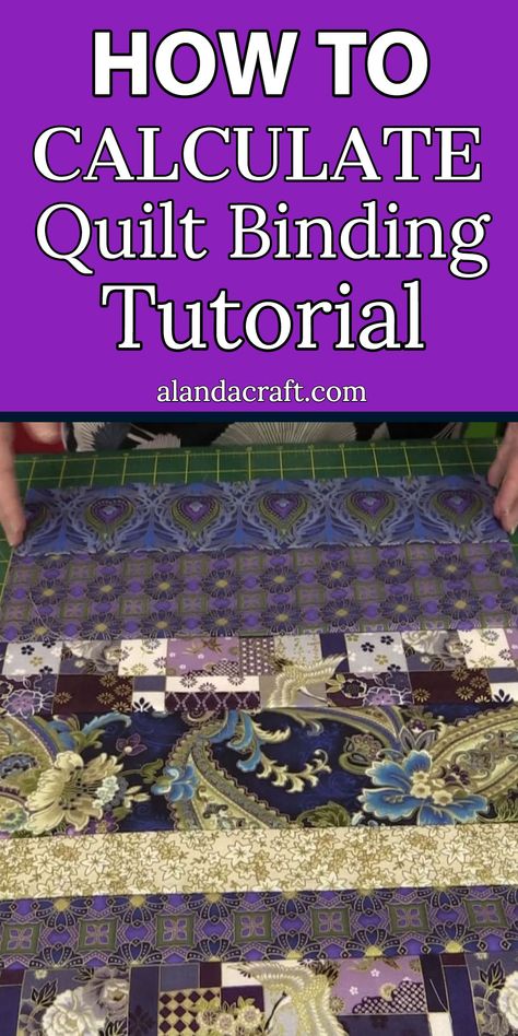 How Much Fabric For Binding A Quilt, Quilt Size Charts, Easy Table Runner, Binding Tips, Jelly Roll Quilting, Quilting Binding, Quilt Binding Tutorial, Binding A Quilt, Quilting Math