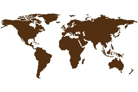 Brown blank world map, Isolated white background. Blank World Map, Belgium Map, Belgium Flag, Background Brown, Global World, Map Background, Powerpoint Background Design, France Map, Usa Map