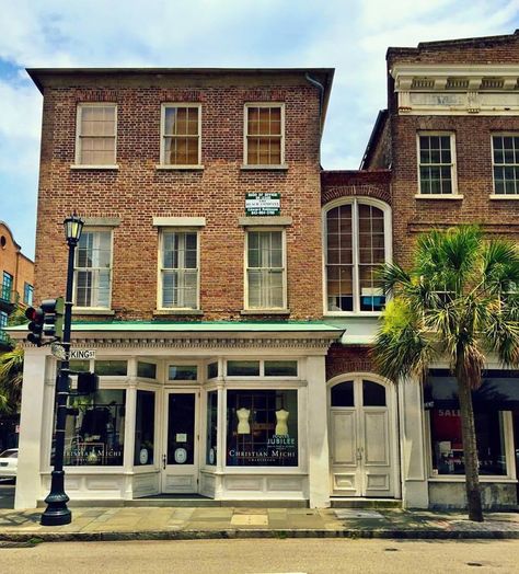 Storefront With Apartment Above, Brick Storefront Design, Storefront House, Outdoor Limestone, Hidden Wardrobe, Townhouse Exterior, Brick Store, Apartments Exterior, San Myshuno